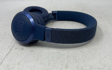 Load image into Gallery viewer, JBL Model Live 460NC Blue Active Noise Cancelling Wireless Headphones Untested