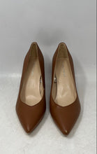Load image into Gallery viewer, Marc Fisher Womens Vividly Brown Pointed Toe Slip-On Block Pump Heels Size 8M