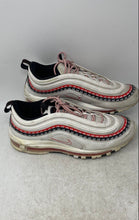 Load image into Gallery viewer, Nike Mens Air Max 97 CK9397-100 White Red Black Lace-Up Sneakers Shoes Size 10