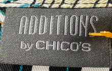 Load image into Gallery viewer, Additions By Chico's Womens Multicolor Printed Button Front Jacket Size 3