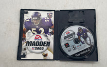 Load image into Gallery viewer, Lot Of 2 Pcs Sony PlayStation 2 Madden NFL 2005 MLB 2004 Sports Video Games