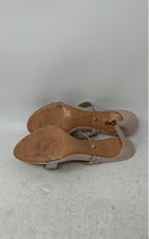 Load image into Gallery viewer, Schutz Womens Beatriz Beige Rhinestone Slip-On Stiletto Slide Heels Size 8B