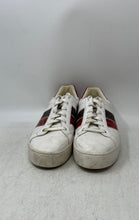 Load image into Gallery viewer, Michael Kors Womens Poppy White Snakeskin Embossed Sneakers Shoes Size 8.5M