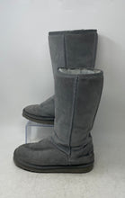 Load image into Gallery viewer, UGG Womens Classic Tall 5815 Green Suede Mid-Calf Pull-On Shearling Boots Size 6