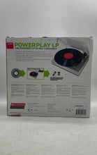 Load image into Gallery viewer, Ion Silver Black Power Play LP USB Powered LP To MP3 Turntable With Box
