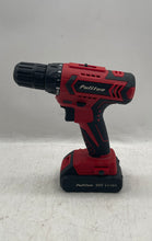 Load image into Gallery viewer, Pulituo DC-7120S Red 20V Keyless Chuck Cordless Drill W/ Accessories Not Tested