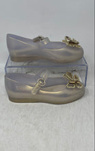 Load image into Gallery viewer, Mini Melissa Kids Sweet Love Fly White Adjustable Strap Mary Jane Shoes Size 12