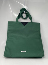 Load image into Gallery viewer, Prada Beauty Womens Green Shoulder Strap Tote Handbag Stained