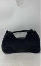 Load image into Gallery viewer, Steve Madden Womens Black Leather Inner Pocket Double Handle Shoulder Bag