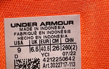Load image into Gallery viewer, Under Armour Womens Ignite 9 3022717-113 White Yellow Slide Sandals Size 9