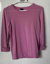Load image into Gallery viewer, Ann Taylor Womens Pink Long Sleeve Knitted Pullover Sweater Size Medium