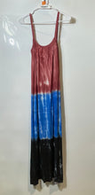 Load image into Gallery viewer, Zara Womens Multicolor Tie-Dye Sleeveless Scoop Neck Maxi Dress Size Small
