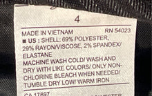 Load image into Gallery viewer, Banana Republic Womens Ryan Black Pleated Front Curvy Fit Dress Pants Size 4