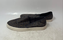 Load image into Gallery viewer, Calvin Klein Womens Marren Brown Printed Leather Slip-On Sneaker Shoes Size 8