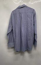 Load image into Gallery viewer, Tommy Hilfiger Mens Blue Gingham Printed Long Sleeve Dress Shirt Size XL