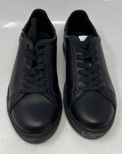 Load image into Gallery viewer, Authentic Armani Exchange Mens Black Low Top Lace-Up Sneakers Shoes Size 7