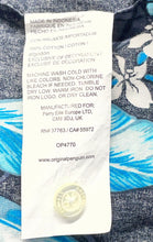 Load image into Gallery viewer, Original Penguin Mens Multicolor Floral Cotton Short Sleeve Button-Up Shirt Sz L