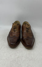 Load image into Gallery viewer, Giorgio Brutini Mens Rallye Brown Leather Lace-Up Oxford Dress Shoes Size 8M