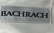 Load image into Gallery viewer, Bachrach Mens White Cotton Long Sleeve Stand Collar Button-Up Shirt Size Medium