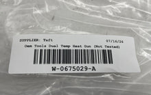 Load image into Gallery viewer, Oem Tools Green Black Hot Air Dual Temperature Corded Heat Gun Not Tested