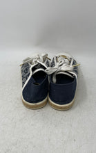 Load image into Gallery viewer, Michael Kors Womens Blue White Signature Print Sneakers Shoes Size 5.5M