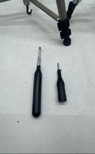 Load image into Gallery viewer, Vivitar MX-2000 Compact Silver Black Telescopic Stands Tripod With Case