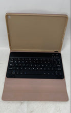 Load image into Gallery viewer, Pink Color Wireless Bluetooth Keyboard Folio Case For Small Tablet