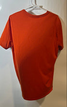 Load image into Gallery viewer, Lacoste Mens Orange Cotton Short Sleeve V-Neck Regular Fit T-Shirt Size L