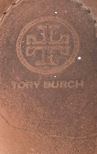 Load image into Gallery viewer, Authentic Tory Burch Womens Miller Brown Leather Thong Sandals Size 9M Damaged
