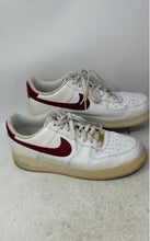 Load image into Gallery viewer, Nike Mens Air Force 1 Low CZ0326-100 White Red Lace-Up Sneaker Shoes Size 12