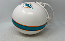 Load image into Gallery viewer, Franklin Unisex White Teal Orange Miami Dolphins NFL Football Full Face Helmet