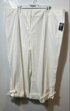 Load image into Gallery viewer, INC International Concepts Womens White Pockets Capri Pants Size 22W With Tag