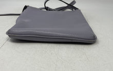 Load image into Gallery viewer, Michael Kors Womens Riley Gray Pebbled Leather Adjustable Strap Crossbody Bag