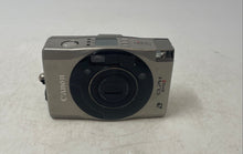 Load image into Gallery viewer, Canon ELPH 370Z Silver Built-In-Flash Point & Shoot Digital Camera Not Tested