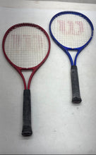 Load image into Gallery viewer, Set Of 2 Pcs Wilson Red And Blue Sports Equipment Tennis Racquet