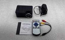 Load image into Gallery viewer, RD-814 Black Portable HDMI Mini Projector With Accessories Not Tested