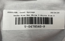 Load image into Gallery viewer, Smoke Rise Mens White Crew Neck Short Sleeve Pullover T-Shirt Size Small