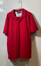Load image into Gallery viewer, Nautica Mens Red Short Sleeve Button Front Collared Polo Shirt Size XXL