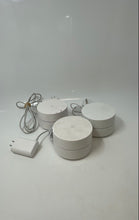 Load image into Gallery viewer, Lot Of 3 Pcs Google Nest Wifi White Mesh System Wireless Router Not Tested