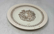 Load image into Gallery viewer, Natural Bridge Virginia Ivory Gold Trim Ceramic Souvenir Collector Plate