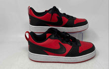 Load image into Gallery viewer, Nike Boys Court Borough Low Recraft DV5456-600 Red White Black Sneaker Shoes 6Y