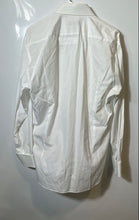 Load image into Gallery viewer, Hugo Boss Mens White Long Sleeve Regular Fit Two Ply Dress Shirt Size 16 32/33