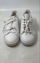 Load image into Gallery viewer, Adidas Womens Advantage Base GW7105 White Leather Lace-Up Sneaker Shoes Size 6