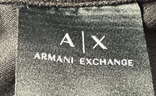 Load image into Gallery viewer, Armani Exchange Mens Black Short Sleeve Collared Golf Polo Shirt Size L