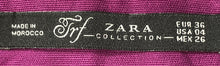 Load image into Gallery viewer, Zara Womens Yellow Front Zip Pleated Stretch Mini Skirt Size 04