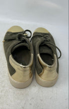 Load image into Gallery viewer, Michael Kors Womens Frankie Green Gold-Tone Lace-Up Sneaker Shoes Size 7.5 M