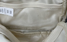 Load image into Gallery viewer, Lululemon Womens Ivory Zipper Inner Divider Adjustable Strap Fanny Pack Bag