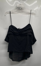 Load image into Gallery viewer, Divided By H&M Womens Black Polka Dot Off The Shoulder Blouse Top Size 2XL