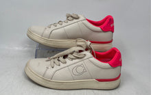Load image into Gallery viewer, Coach Womens Lowline G540 Beige Pink Leather Lace-Up Sneaker Shoes Size 6B