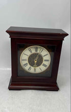 Load image into Gallery viewer, Vintage Seiko Brown Battery-Operated Collectible Wood Clock Not Tested